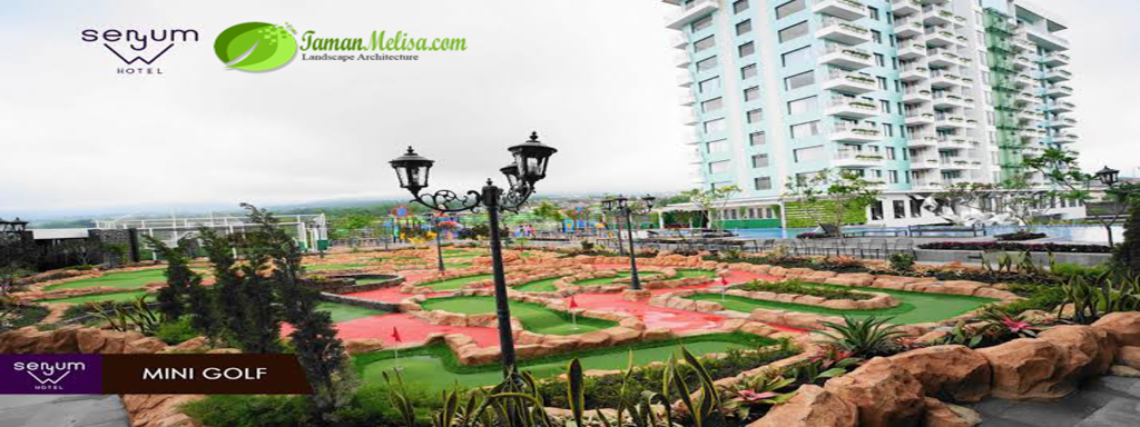 lapangan golf mini DIY
